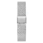 Guess BOA Damklocka GW0748L1 analog damklocka med silver urtavla och armband i rostfritt stål