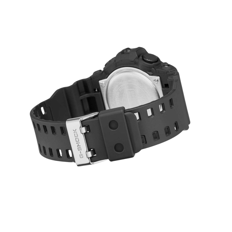 Casio G-SHOCK Ø53.4mm GA-700MF-1AER digital herrklocka med svart urtavla och armband i resin