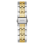 Guess 2-Tone Damklocka GW0765L1 analog damklocka med silver urtavla och armband i rostfritt stål