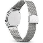Casio Vintage A700WEM-7AEF digital unisexklocka med silver urtavla och armband i rostfritt stål