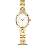 Bering Classic 11020-734 analog damklocka med vit urtavla och armband i rostfritt stål