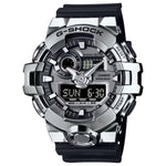Casio G-Shock G-Steel GM-700-1AER ana-digi herrklocka med silver urtavla och armband i resin