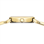 Bering Classic 11020-734 analog damklocka med vit urtavla och armband i rostfritt stål