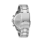 Bulova Marine Star 96B396 analog herrklocka med grön urtavla och armband i rostfritt stål