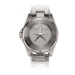 Mido Ocean Star 200C Titanium M042.430.44.051.00 analog herrklocka med svart urtavla och armband i titan