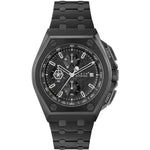 Philipp Plein Plein Extreme PWGAA0821 analog herrklocka med svart urtavla och armband i rostfritt stål