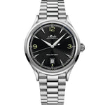Mido Multifort Powerwind M040.407.11.057.00 analog herrklocka med svart urtavla och armband i rostfritt stål