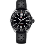 TAG Heuer Formula 1 Date WAZ1110.FT8023 analog herrklocka med svart urtavla och armband i gummi