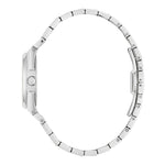 Bulova Classic 96M177 analog damklocka med blå urtavla och armband i rostfritt stål
