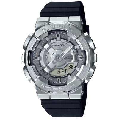 Casio G-Shock GM-S110-1AER ana-digi unisexklocka med grå urtavla och armband i resin