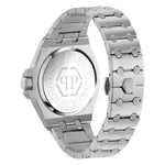 Philipp Plein Extreme Gent PWPMA0124 analog herrklocka med grå urtavla och armband i rostfritt stål