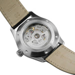 Hamilton Khaki Field Murph H70405710 analog herrklocka med vit urtavla och armband i skinn