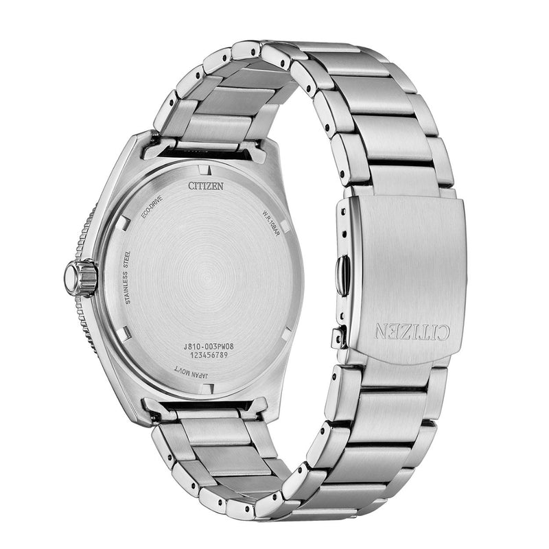 Citizen Core Collection Marine Sports AW1880-55X analog herrklocka med grön urtavla och armband i rostfritt stål