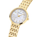 Bering Classic 19126-734 analog damklocka med pärlemor urtavla och armband i rostfritt stål
