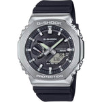 Casio G-Shock GBM-2100-1AER ana-digi herrklocka med svart urtavla och armband i resin