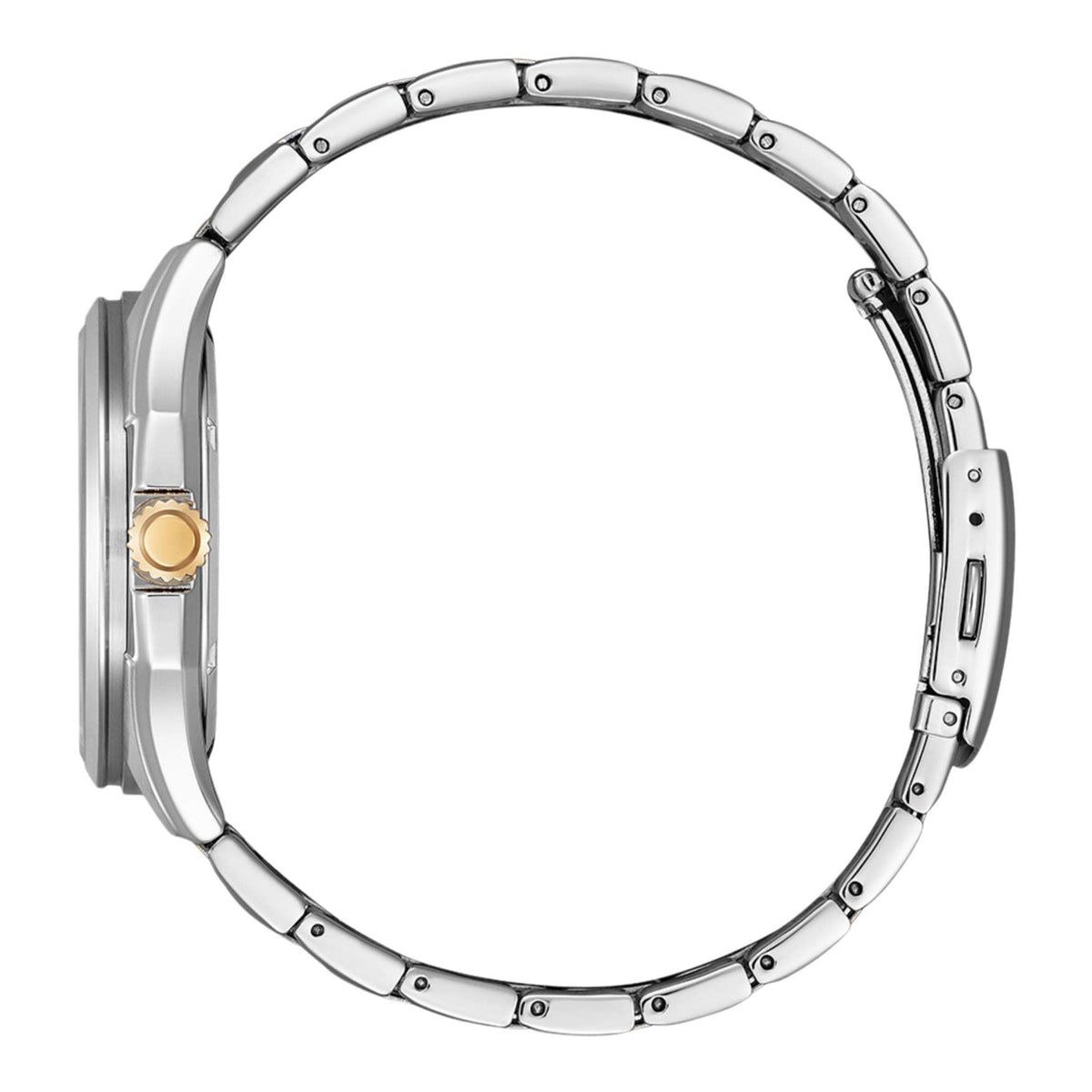 Citizen Classic Eco-Drive AW1756-89A analog herrklocka med silver urtavla och armband i rostfritt stål