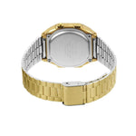 Casio Vintage A168WG-9EF digital herrklocka med guld urtavla och armband i rostfritt stål