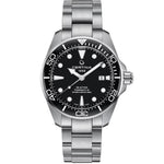 Certina DS Action Diver C032.607.11.051.00 analog herrklocka med svart urtavla och armband i rostfritt stål