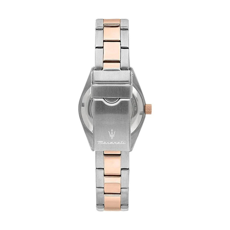 Maserati Competizione ð32mm R8853100507 analog damklocka med blå urtavla och armband i rostfritt stål
