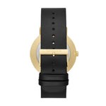 Skagen Kuppel SKW6896 analog herrklocka med svart urtavla och armband i läder