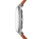 Skagen Melbye Titanium Ø40mm SKW6906 analog herrklocka med blå urtavla och armband i läder