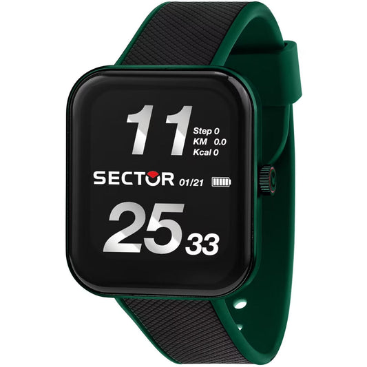 Sector S-03 Pro Light Smartwatch R3251171001 smartwatch herrklocka med svart urtavla och armband i plast