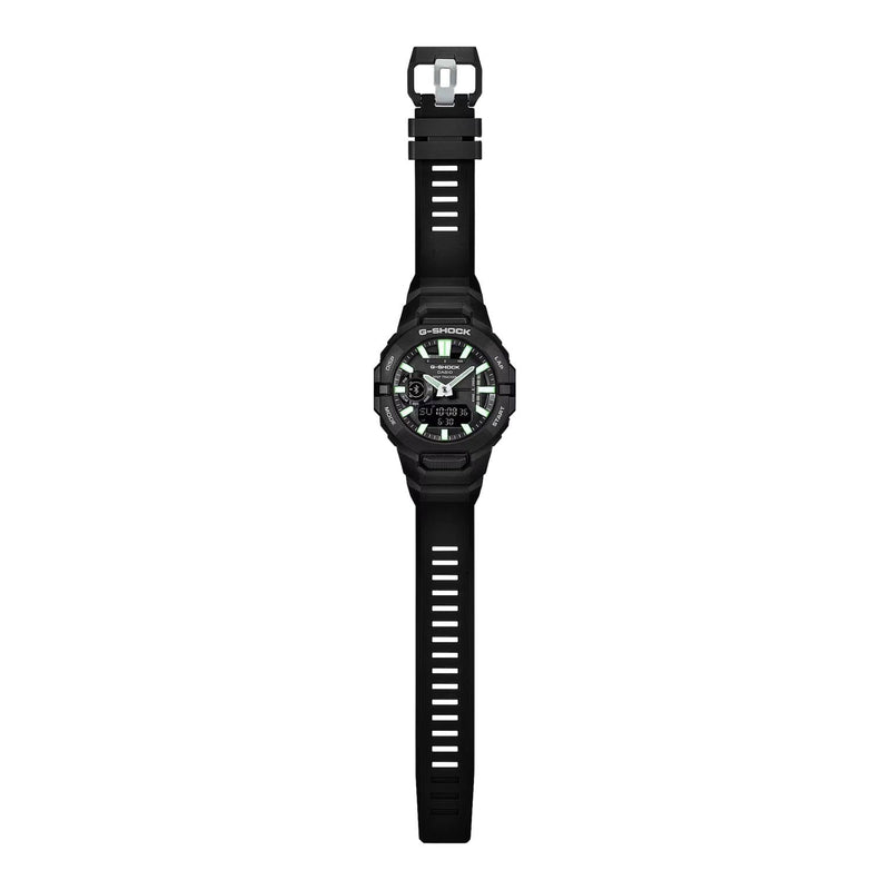 Casio G-Shock Step Tracker GBA-950-1AER analog herrklocka med svart urtavla och armband i resin