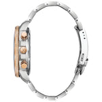Bulova Marine Star 98B301 analog herrklocka med blå urtavla och armband i rostfritt stål