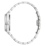 Bulova Classic 96M170 analog damklocka med rosa urtavla och armband i rostfritt stål