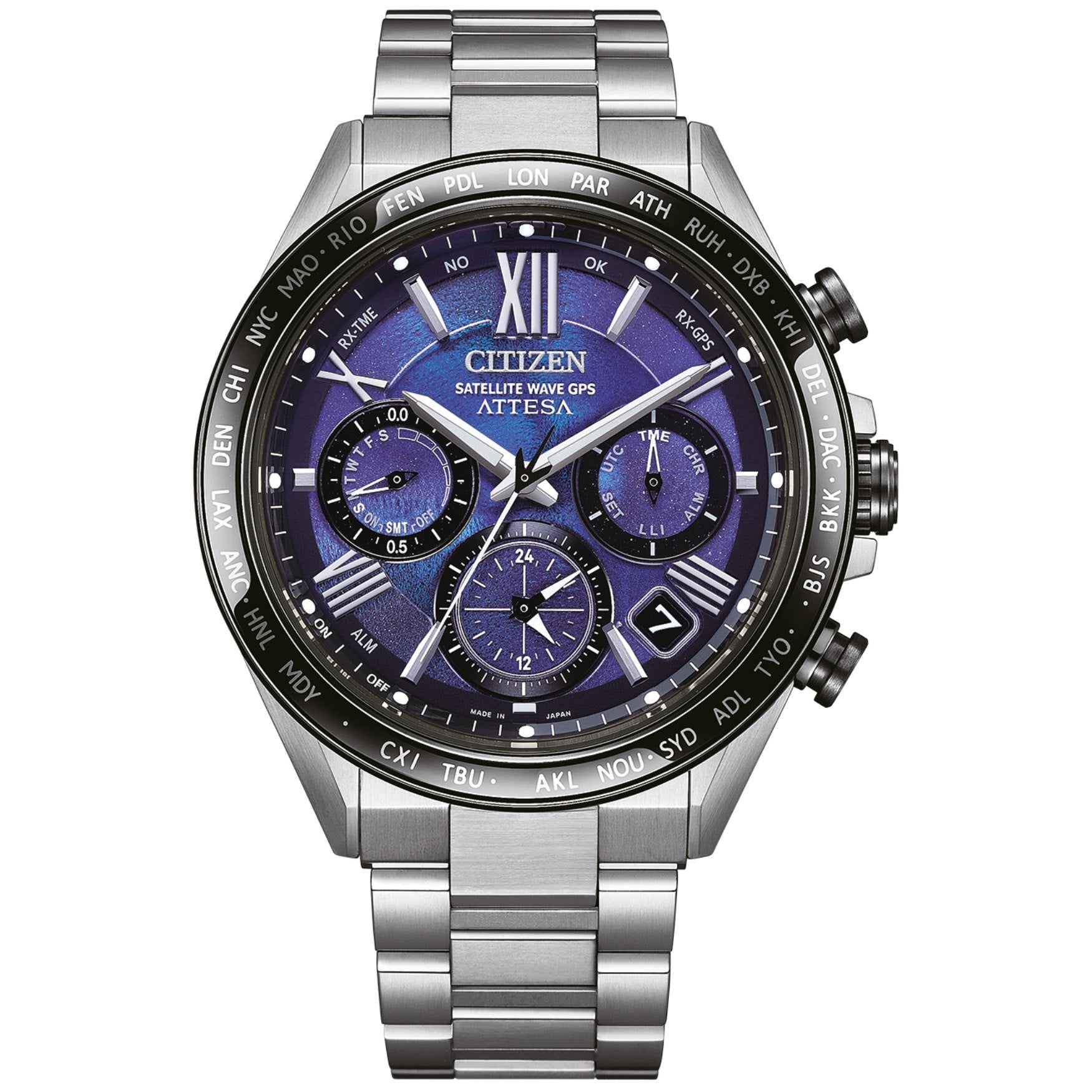 Citizen Satellite Wave GPS CC4075-50L från  Citizen – Märkesklocka hos Kronura