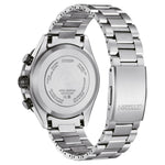Citizen Satellite Wave GPS CC4075-50L analog herrklocka med blå urtavla och armband i titan