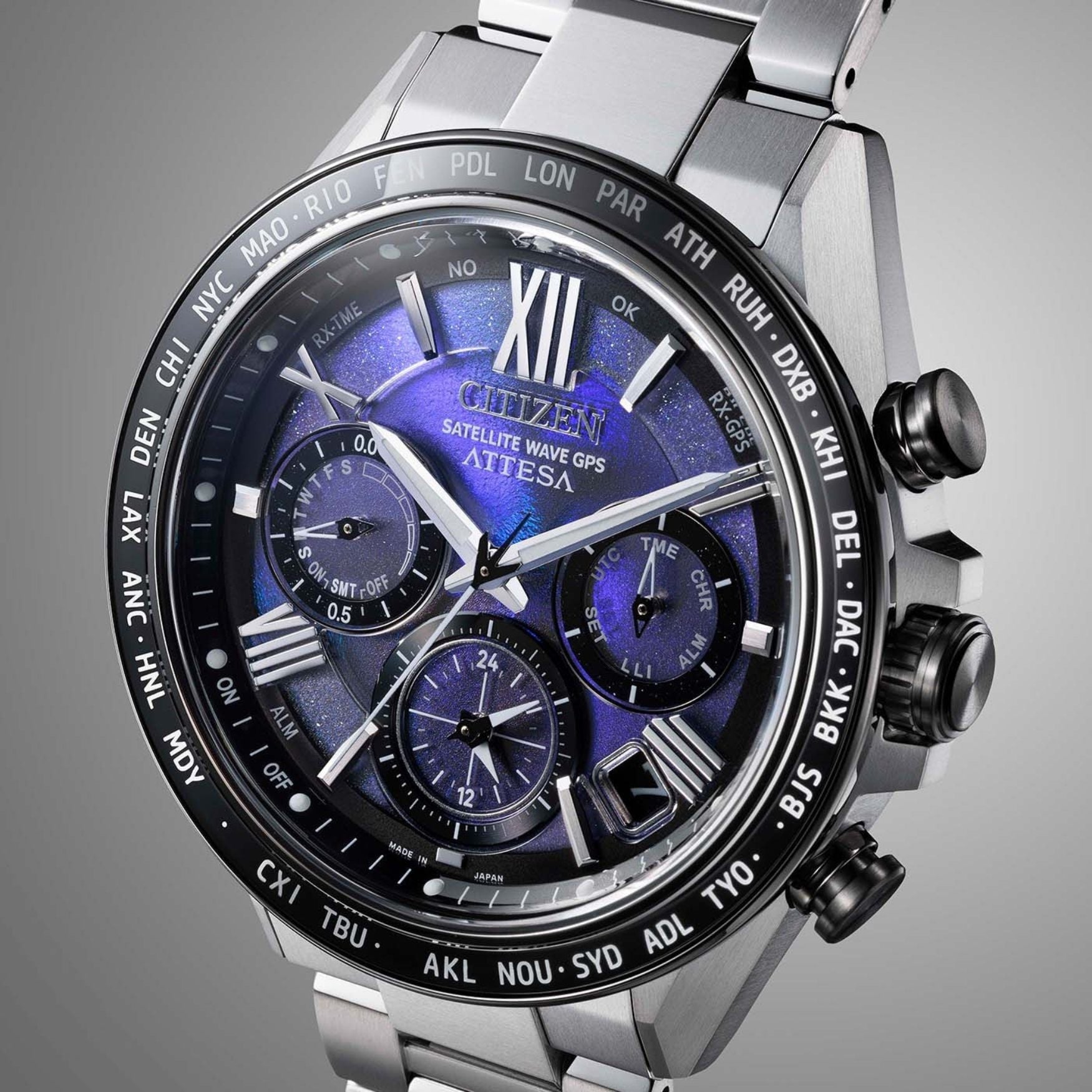 Citizen Satellite Wave GPS CC4075-50L från  Citizen – Märkesklocka hos Kronura