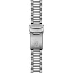 Tissot PR516 Kronograf T149.417.11.041.00 analog herrklocka med blå urtavla och armband i rostfritt stål