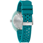 Bulova Snorkel 98B446 analog herrklocka med brun urtavla och armband i gummi