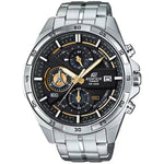 Casio Edifice Classic EFR-556D-1AVUEF analog herrklocka med grå urtavla och armband i rostfritt stål