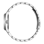 Citizen Super Titanium EW2601-81M analog damklocka med blå urtavla och armband i titan