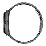 Citizen Eco-Drive BN1015-52E analog herrklocka med svart urtavla och armband i rostfritt stål