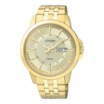 Citizen Dress BF2013-56PE analog herrklocka med guld urtavla och armband i rostfritt stål