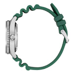 Citizen Promaster Automatic NY0121-09X analog herrklocka med grön urtavla och armband i gummi