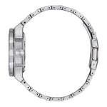 Citizen Series 8 GMT NB6031-56E analog herrklocka med blå urtavla och armband i rostfritt stål