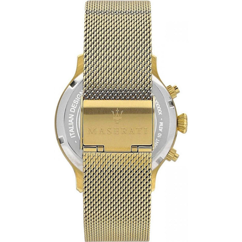 Maserati Epoca ð42mm R8873618014 analog herrklocka med svart urtavla och armband i rostfritt stål