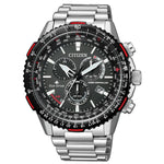Citizen Promaster CB5001-57E analog herrklocka med svart urtavla och armband i rostfritt stål
