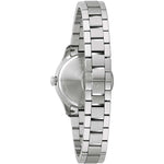 Bulova Surveyor 96M163 analog damklocka med blå urtavla och armband i rostfritt stål