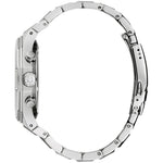 Bulova Classic 96B408 analog herrklocka med silver urtavla och armband i rostfritt stål
