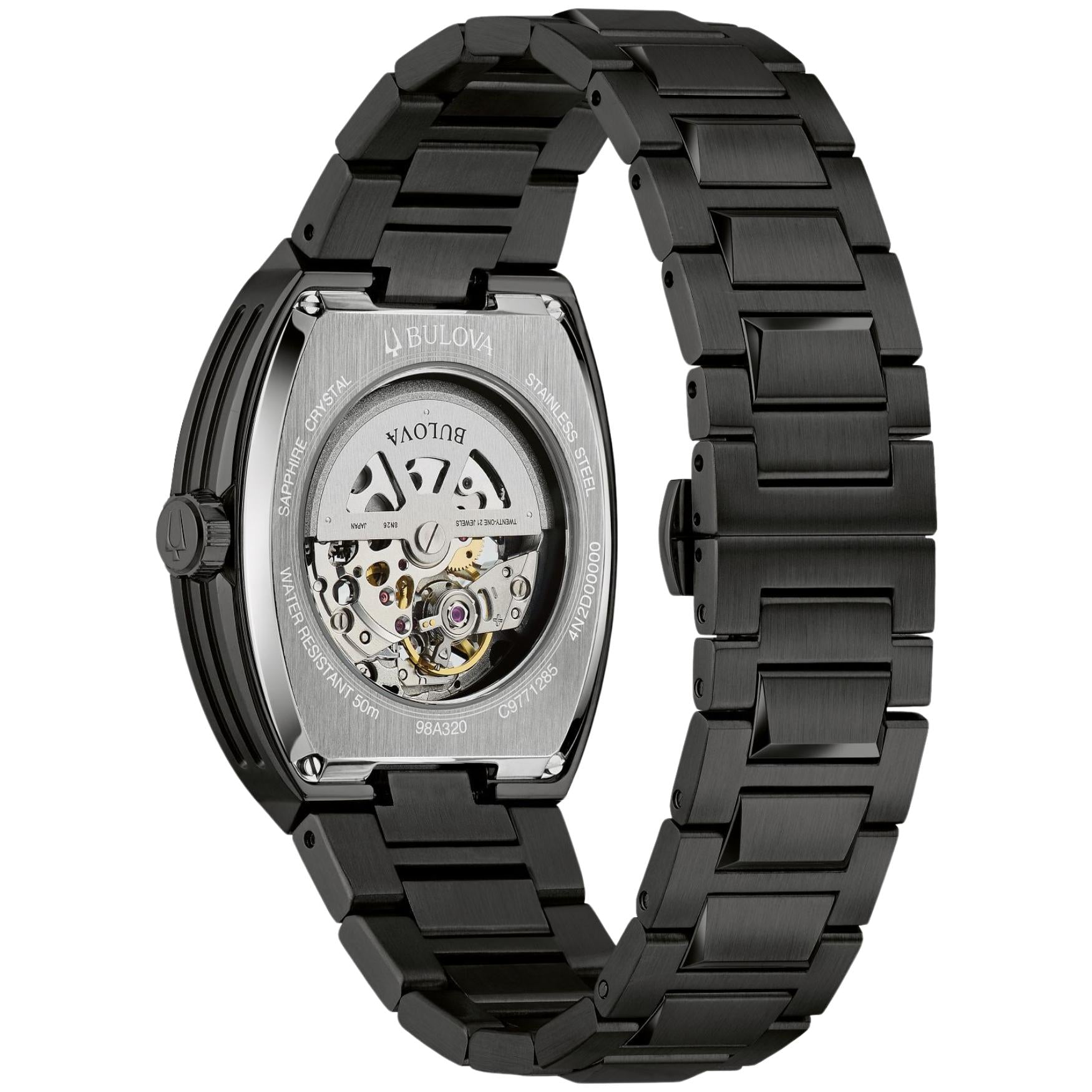 Bulova MAQUINA AUTOMATIC 98A320 från  Bulova – Märkesklocka hos Kronura