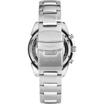 Sector 450 Kronograf R3273776009 analog herrklocka med blå urtavla och armband i rostfritt stål