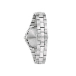 Bulova Classic 96M169 analog damklocka med blå urtavla och armband i rostfritt stål