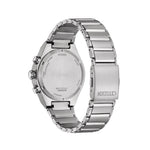 Citizen Zenshin Senkei Super Titanium CA4690-51E analog herrklocka med svart urtavla och armband i titan