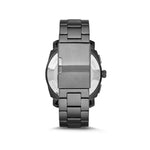 Fossil Machine Ø45mm FS4931 analog herrklocka med svart urtavla och armband i rostfritt stål