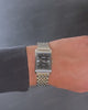 Casio Timeless MTP-B215D-1AVER analog unisexklocka med svart urtavla och armband i rostfritt stål